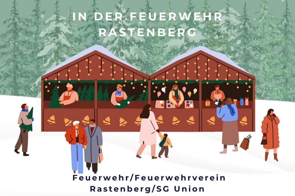 Feuerwehr, SG Union, Rastenberg, Weihnachtsmarkt