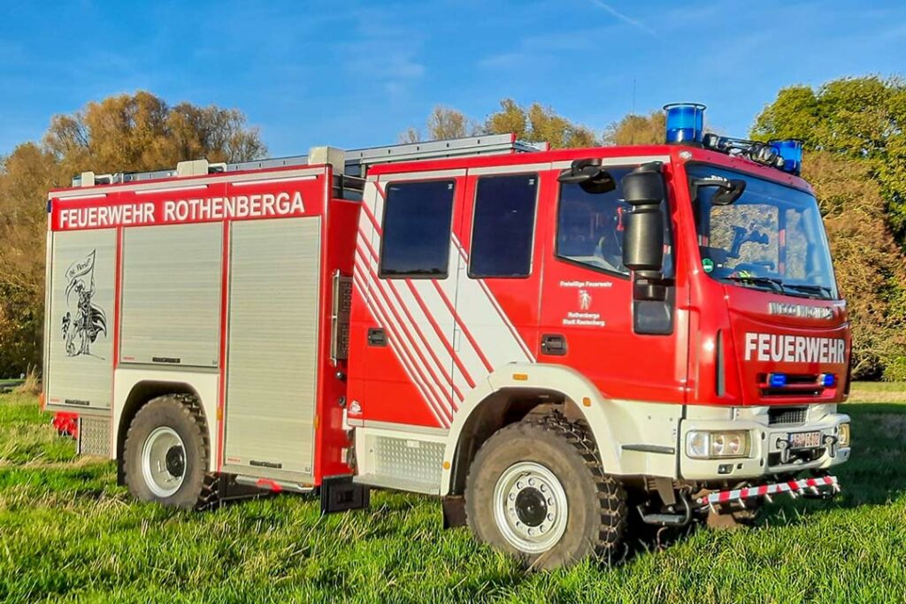 Rothenberga, Maifeuer, Feuerwehr