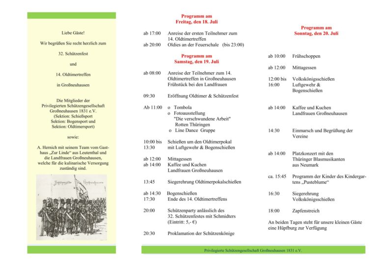 Großneuhäuser Oldtimer & Schützenfest