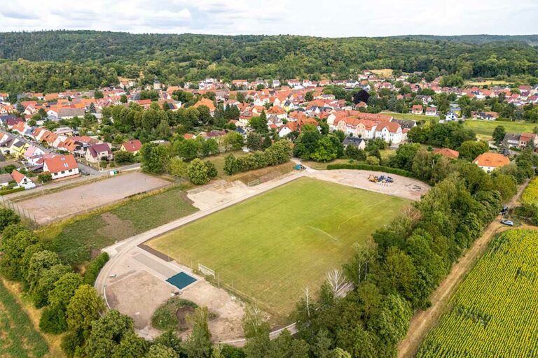 Rastenberg, Sportplatz, Sanierung
