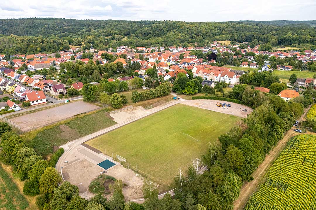 Rastenberg, Sportplatz, Sanierung