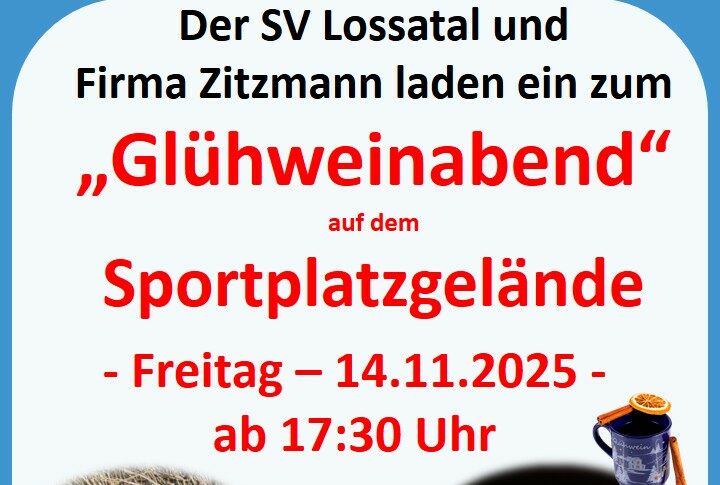 14.11.2025Glühweinabend am Sportplatz