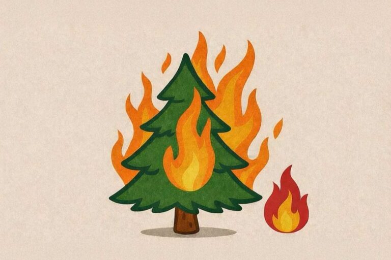 Rastenberg, Weihnachtsbaumverbrennen