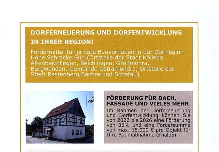 Förderung für private Gebäudebesitzer: Jetzt Anträge für 2026 stellen!