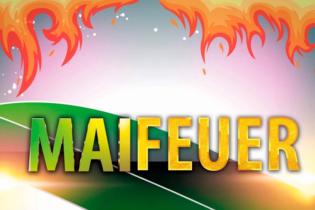 Maifeuer in Schafau