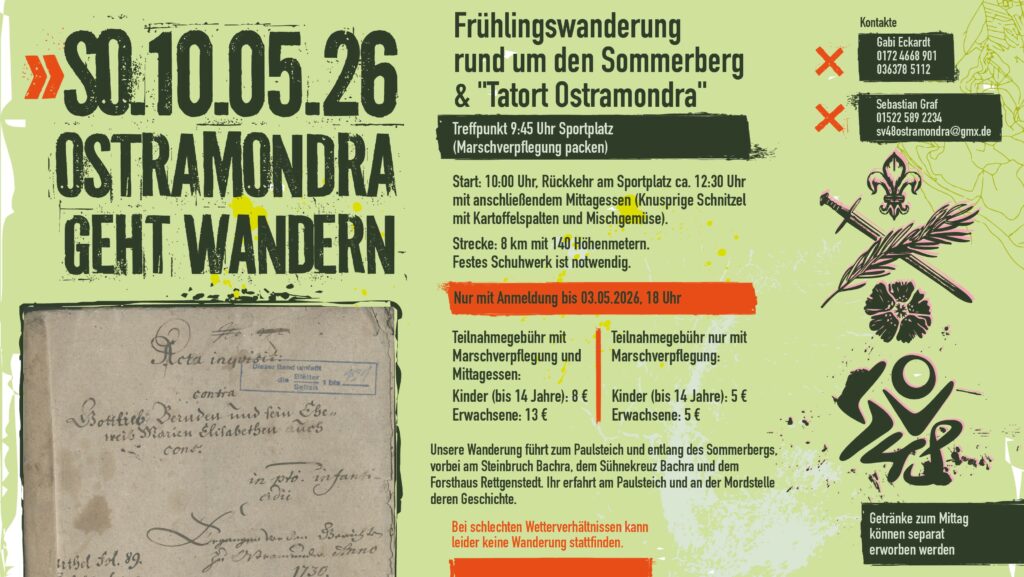 Wanderung in Ostramondra