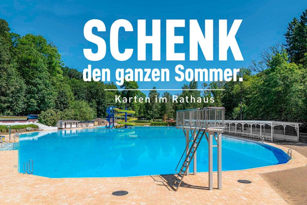 Gutschein schenken, Schwimmbad Rastenberg - Karten