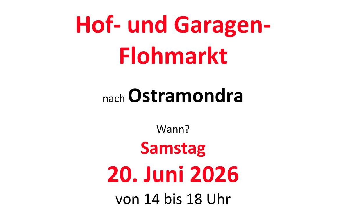 Hof- und Garagen-Flohmarkt