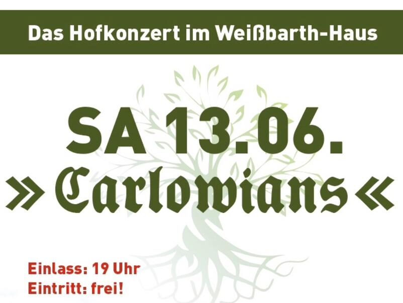 Hofkonzert im Weißbarth-Haus