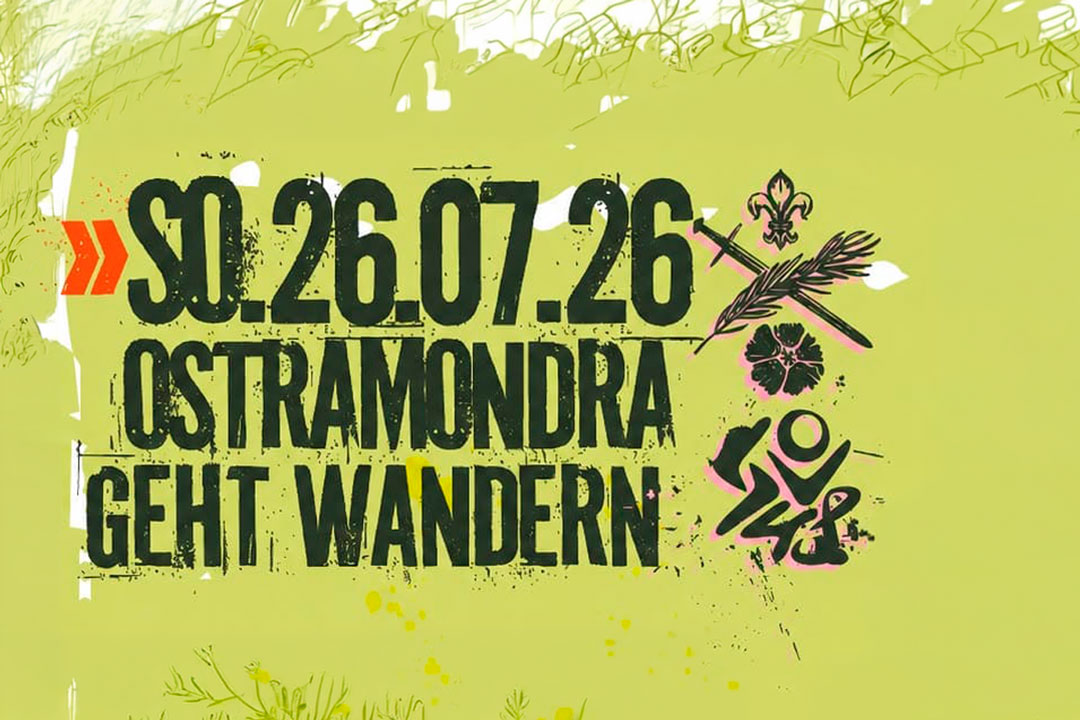 Ostramondra geht Wandern
