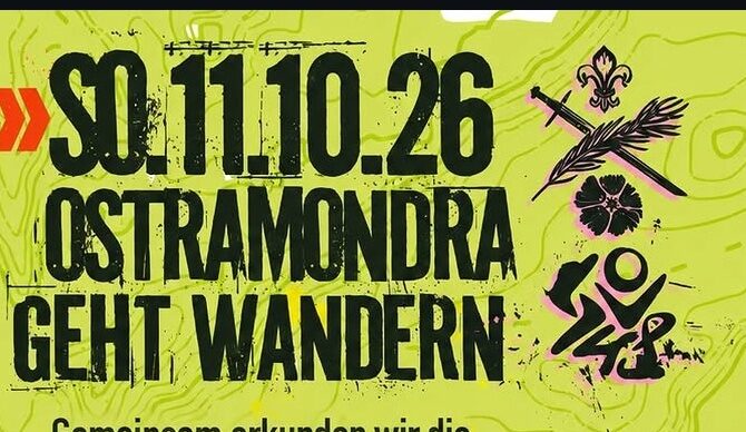 Ostramondra geht wandern